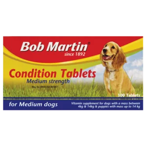 Bob Martin Medium Strength Condition Tablets 100 Pack Bob Martin Medium Strength Condition Tablets 100 Pack