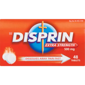 Disprin Extra Strength Effervescent Tablets 48 Pack Disprin Extra Strength Effervescent Tablets 48 Pack