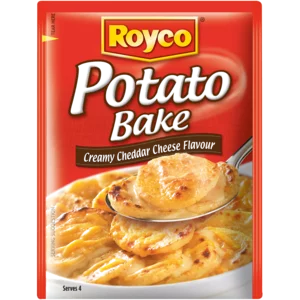 Royco Creamy Cheddar Potato Bake Instant Sauce 41g Royco Creamy Cheddar Potato Bake Instant Sauce 41g