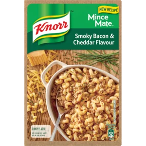 Knorr Smokey Bacon & Cheddar Mince Mate 230g Knorr Smokey Bacon & Cheddar Mince Mate 230g