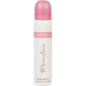 Yardley White Satin Ladies Aerosol 90ml