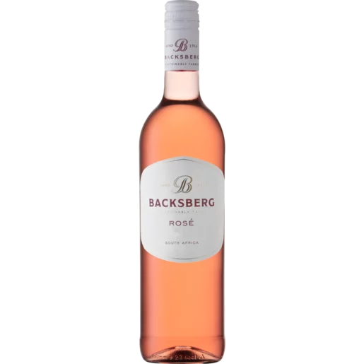 Backsberg Rosé Wine Bottle 750ml Backsberg Rosé Wine Bottle 750ml