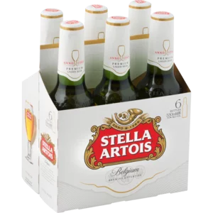 Stella Artois Beer Bottles 6x330ml Stella Artois Beer Bottles 6x330ml