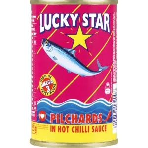 Lucky Star Pilchards In Hot Chilli Sauce 155g Lucky Star Pilchards In Hot Chilli Sauce 155g