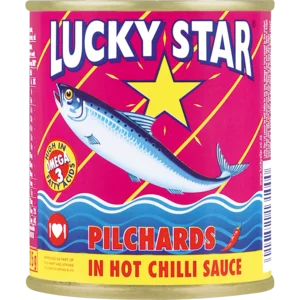 Lucky Star Pilchards In Hot Chilli Sauce 215g Lucky Star Pilchards In Hot Chilli Sauce 215g