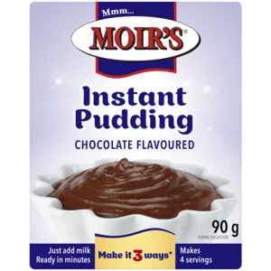 Moir's Chocolate Flavoured Instant Pudding 90g Moir's Chocolate Flavoured Instant Pudding 90g