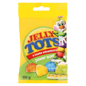 Jelly Tots Sour Power Sweets 100g