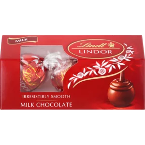 Lindt Lindor Irresistibly Smooth Milk Chocolate Truffles Box 37g Lindt Lindor Irresistibly Smooth Milk Chocolate Truffles Box 37g