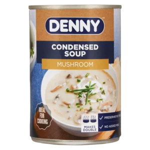 Denny Condensed Mushroom Soup Can 450g Denny Condensed Mushroom Soup Can 450g