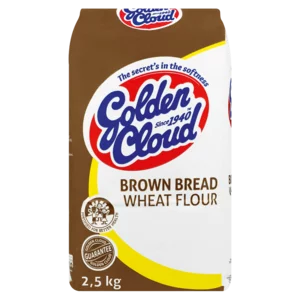 Golden Cloud Brown Bread Wheat Flour 2.5kg Golden Cloud Brown Bread Wheat Flour 2.5kg