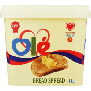 Olé Bread Spread 25% Fat Spread 1kg Olé Bread Spread 25% Fat Spread 1kg