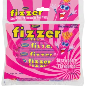 Beacon Strawberry Flavoured Fizzers 24 Pack Beacon Strawberry Flavoured Fizzers 24 Pack