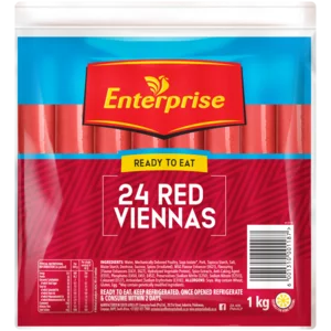 Enterprise Ready To Eat Red Viennas 24 Pack Enterprise Ready To Eat Red Viennas 24 Pack