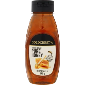 Goldcrest Choice Grade Irradiated Pure Honey Squeeze Bottle 375g Goldcrest Choice Grade Irradiated Pure Honey Squeeze Bottle 375g