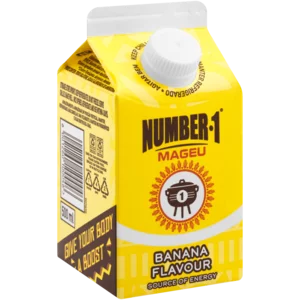 Number 1 Banana Flavoured Mageu Carton 500ml Number 1 Banana Flavoured Mageu Carton 500ml