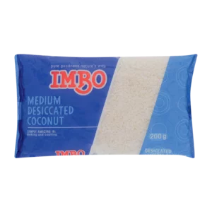 Imbo Medium Desiccated Coconut 200g Imbo Medium Desiccated Coconut 200g