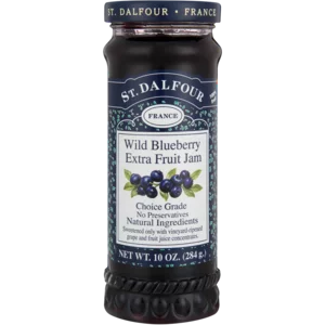 St. Dalfour Wild Blueberry Extra Fruit Jam 284g St. Dalfour Wild Blueberry Extra Fruit Jam 284g