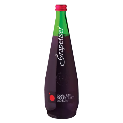 Grapetiser Sparkling Red Grape Juice Bottle 750ml
