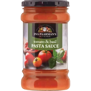 Ina Paarman's Tomato & Basil Pasta Sauce 400g Ina Paarman's Tomato & Basil Pasta Sauce 400g