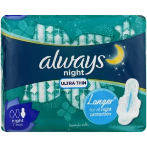 Always Ultra Night Extra Long Sanitary Pads 7 Pack Always Ultra Night Extra Long Sanitary Pads 7 Pack