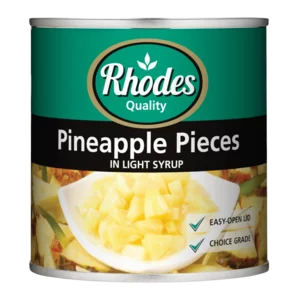 Rhodes Pineapple Pieces In Light Syrup 440g Rhodes Pineapple Pieces In Light Syrup 440g