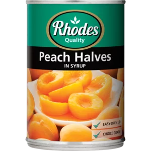 Rhodes Peach Halves 410g