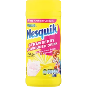 Nestlé Nesquik Strawberry Flavoured Beverage 250g Nestlé Nesquik Strawberry Flavoured Beverage 250g