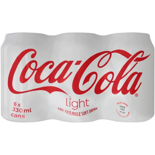Coca-Cola Light Cans 6x330ml