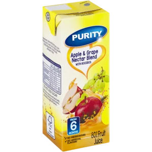 Purity Apple & Grape With Rooibos Tea Baby Juice 200ml