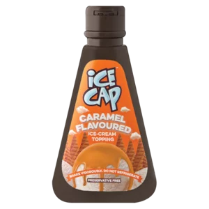 Ice Cap Caramel Flavoured Ice-Cream Topping Squeeze Bottle 200ml Ice Cap Caramel Flavoured Ice-Cream Topping Squeeze Bottle 200ml