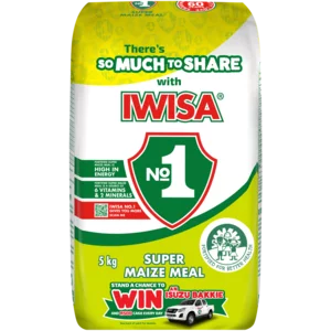 Iwisa No. 1 Super Maize Meal 5kg Iwisa No. 1 Super Maize Meal 5kg