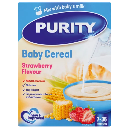 Purity Strawberry Flavoured Baby Cereal 200g