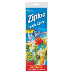 Ziploc Gallon Storage Bags 10 Pack