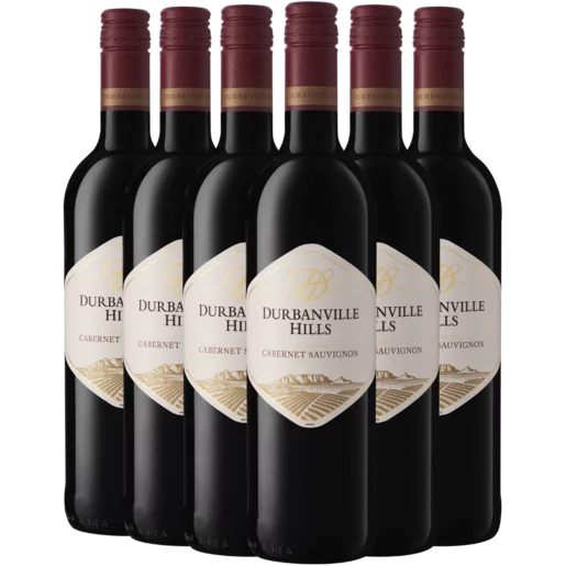 Durbanville Hills Cabernet Sauvignon Red Wine Bottles 6x750ml Durbanville Hills Cabernet Sauvignon Red Wine Bottles 6x750ml