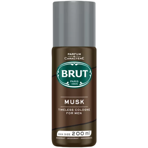 Brut Musk Men's Deodorant Body Spray 200ml