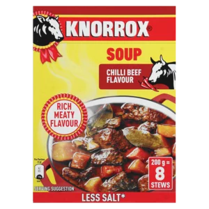 Knorrox Chilli Beef Flavoured Soup 200g Knorrox Chilli Beef Flavoured Soup 200g