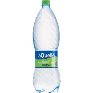 aQuellé Lemon Flavoured Sparkling Water 1.5L