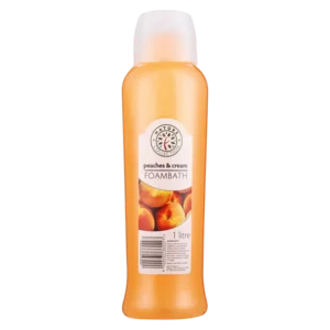 Nature Peaches & Cream Foambath 1L