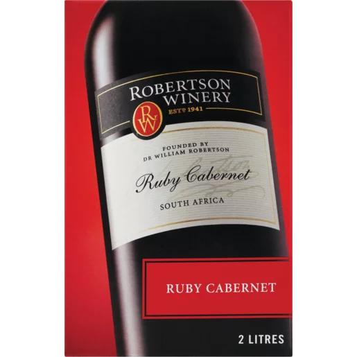 Robertson Winery Ruby Cabernet Red Wine Box 2L