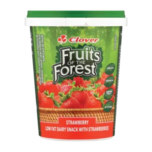 Clover Fruits Of The Forest Strawberry Flavoured Low Fat Dairy Snack 500g