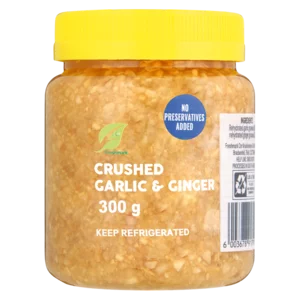 Crushed Garlic & Ginger Tub 300g