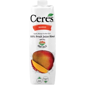 Ceres 100% Mango Fruit Juice Blend 1L