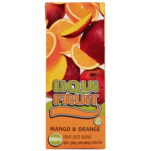 Liqui-Fruit Mango & Orange Fruit Juice Box 250ml Liqui-Fruit Mango & Orange Fruit Juice Box 250ml