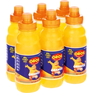 Brookes Oros Ready To Drink Original Orange Squash 6x300ml