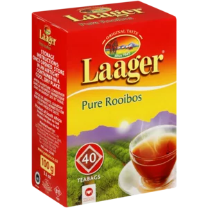 Laager Rooibos Teabags 40 Pack Laager Rooibos Teabags 40 Pack