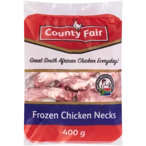 County Fair Frozen Chicken Necks 400g County Fair Frozen Chicken Necks 400g
