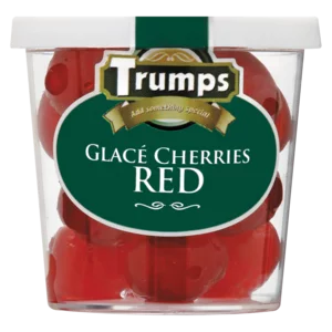 Trumps Glacé Red Cherries 75g