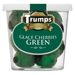 Trumps Glacé Green Cherries 75g Trumps Glacé Green Cherries 75g
