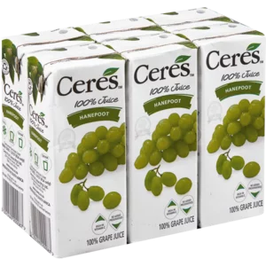 Ceres Hanepoot Juice Pack 6x200ml Ceres Hanepoot Juice Pack 6x200ml