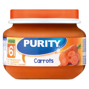 Purity Carrot Baby Food Jar 80ml Purity Carrot Baby Food Jar 80ml